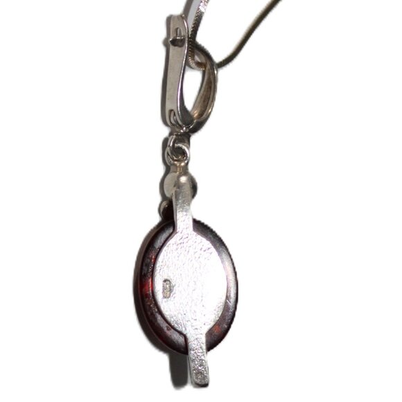 Sterling Silver Copal Necklace - Picture 2 of 7